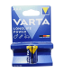 باتری نیم قلم آلکالاین آبی 2 عددی وارتا