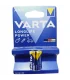 باتری نیم قلم آلکالاین آبی 2 عددی وارتا