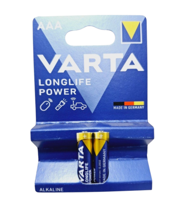 باتری نیم قلم آلکالاین آبی 2 عددی وارتا