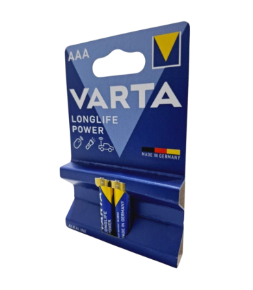 باتری نیم قلم آلکالاین آبی 2 عددی وارتا