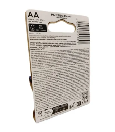 باتری قلم آلکالاین آبی 2 عددی وارتا