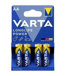 باتری قلمی آلکالاین آبی 4 عددی وارتا