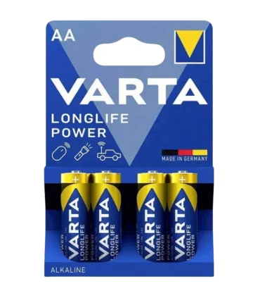 باتری قلمی آلکالاین آبی 4 عددی وارتا