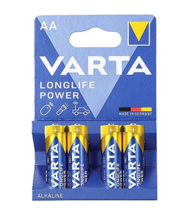 باتری قلمی آلکالاین آبی 4 عددی وارتا