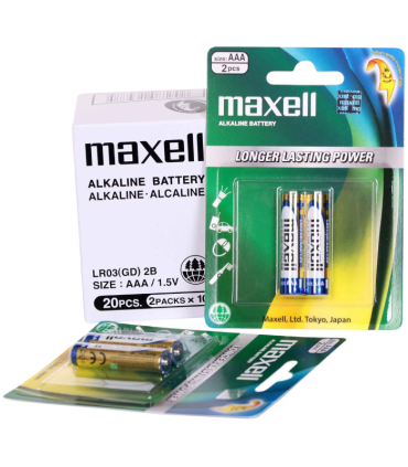 باتری نیم قلم آلکالاین مکسل