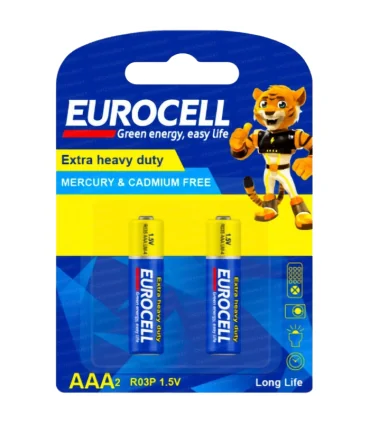 باتری نیم قلم زینک 2 عددی اروسل