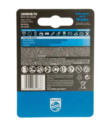 باتری قلم پریمیوم 4 عددی فیلیپس