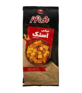 اسنک میکس تند و آتشین 250 گرم چی توز