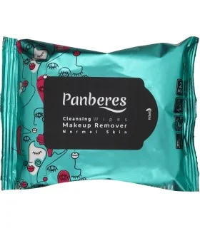 دستمال مرطوب آرایش پاک کن پنبه ریز 25 عددی