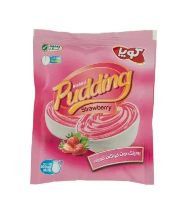 پودر پودینگ توت فرنگی کوپا