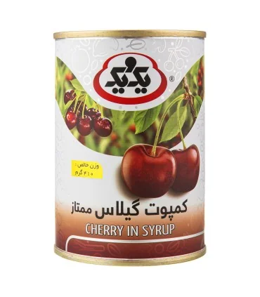 کمپوت گیلاس یک ویک 410 گرم