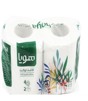 دستمال توالت هویا بسته 2 عددی