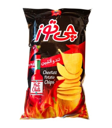 چیپس متوسط تند و آتشین چی توز