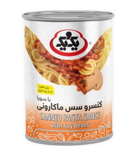 کنسرو مایع ماکارونی یک و یک