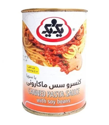 کنسرو مایع ماکارونی یک و یک