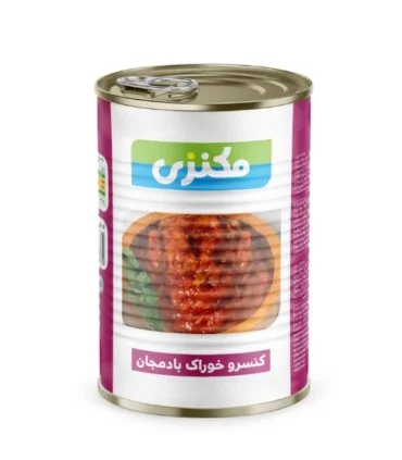 کنسرو خوراک بادمجان مکنزی 380 گرم