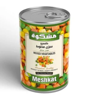 کنسرو سبزی مخلوط مشکوة