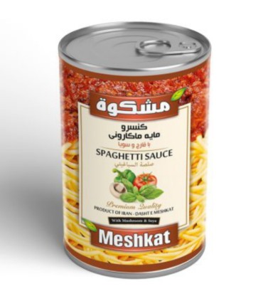 کنسرو مایع ماکارونی و لازانیا مشکوة