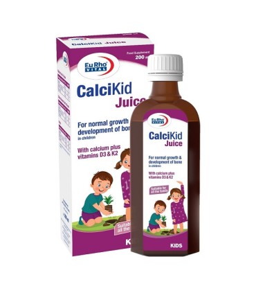 شربت کلسی کید جویس یوروویتال 200 میلی لیتر