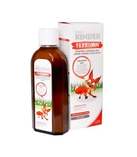 شربت فرومین فیشر کیندر 200 میلی لیتر