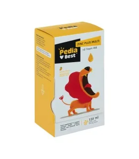 شربت زینک پلاس مولتی پدیابست مخصوص کودکان 150 میلی لیتر