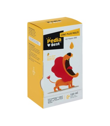 شربت زینک پلاس مولتی پدیابست مخصوص کودکان 150 میلی لیتر