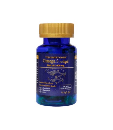 سافت ژل امگا 3 ویتافینیتی گلد شهاب درمان 50 عدد