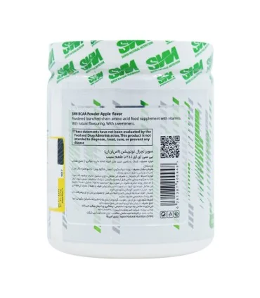 BCAA پودری SNN با طعم سیب 250 گرم