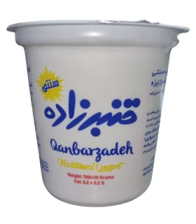 ماست پرچرب سنتی قنبرزاده 700 گرمی|Qanbarzadeh