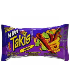 چیپس تاکیس تند لیمو و فلفل 35 گرم|takis