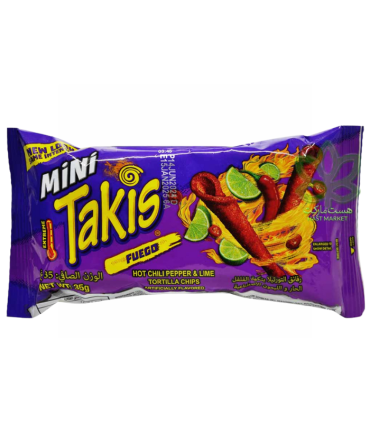 چیپس تاکیس تند لیمو و فلفل 35 گرم|takis