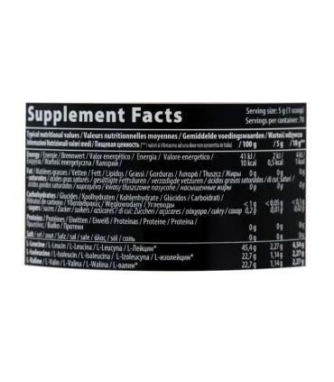 QNT پودر BCAA-8500 گرم 350