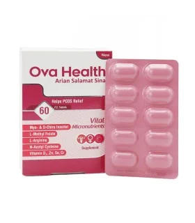 قرص اواهلث آرین سلامت سینا 60 عدد|ova health