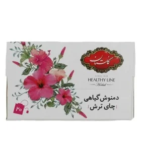دمنوش گیاهی چای ترش گلستان بسته 20 عددی