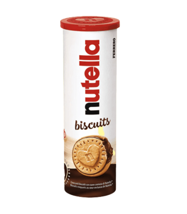 بیسکوییت کرمدار شکلات فندقی نوتلا 166 گرم|nutella