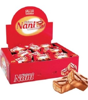 شکلات نان نی پوک پوک مدل Cocoa Cereal Bar بسته 100عددی