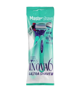 خودتراش زنانه 6 لبه مستر شیو مدل Inova 6 بسته 1 عددی|Master shave