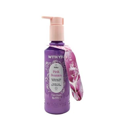 پاک کننده آرایش و شوینده صورت مدل With You حجم 200 میل