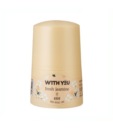 دئودورانت ضد تعریق فرش جاسمین|With you حجم 50 میل