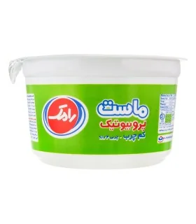 ماست پروبیوتیک کم چرب رامک 500 گرم | Ramak