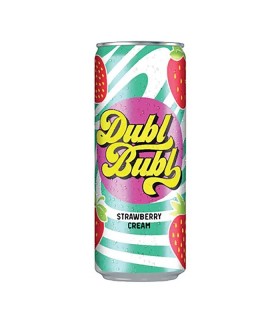 نوشیدنی دابل توت فرنگی و خامه|Double bubble