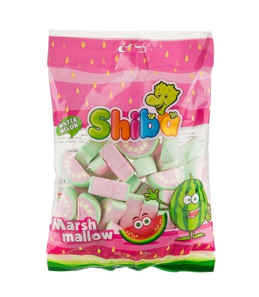 مارشمالو هندوانه ای شیبا 100 گرم | Shiba
