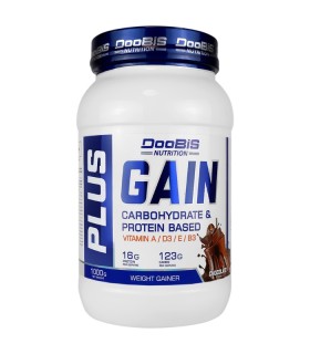 پودر گین پلاس دوبیس 1000 گرم با طعم شکلات