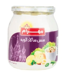 سس سالاد الویه مهرام مقدار 640 گرم