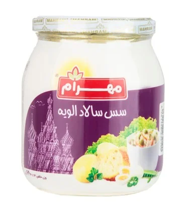 سس سالاد الویه مهرام مقدار 640 گرم