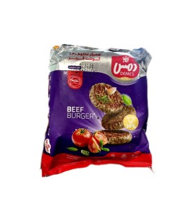 همبرگر مخلوط 30 درصد گوشت قرمز دمس