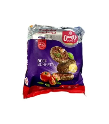 همبرگر مخلوط 30 درصد گوشت قرمز دمس