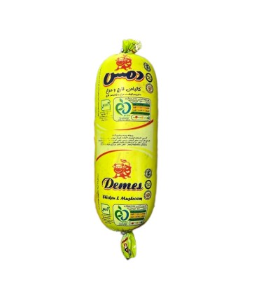 کالباس مرغ و قارچ خانواده دمس