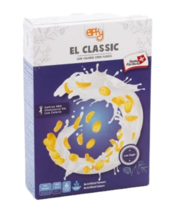 غلات صبحانه کورن فلکس الفی کلاسیک ساده 300 گرم_Elfi