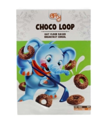 غلات صبحانه الفی حلقه کاکائویی 300 گرمی_Elfi